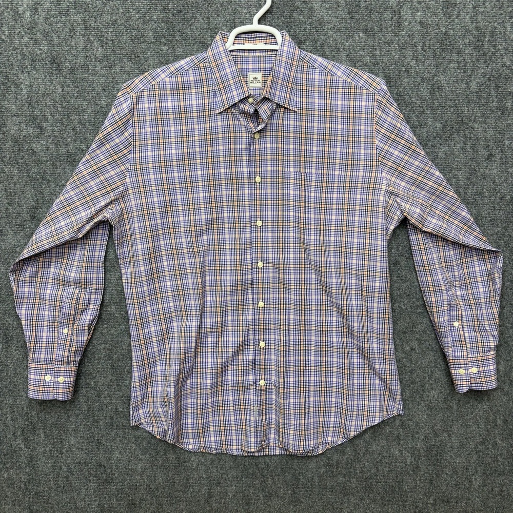 Peter Millar Long Sleeve Button up Shirt Men's size Large multicolor
